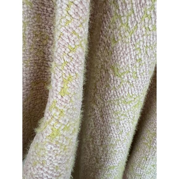 SATURDAY SUNDAY Anthropologie fluffy cozy knit poncho ruana cape wrap OS NWOT - Picture 10 of 10